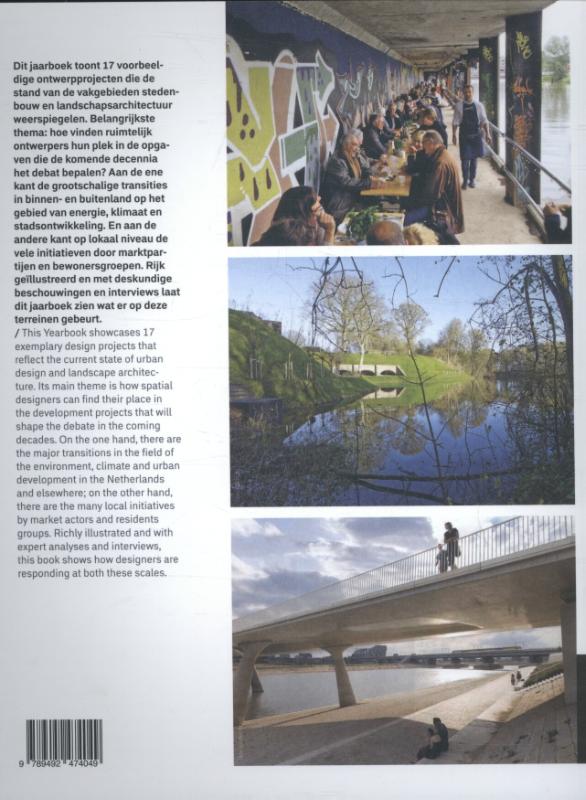Achterkant van Landschapsarchitectuur en stedenbouw in Nederland