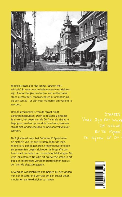 Achterkant van Levendige winkelstraten