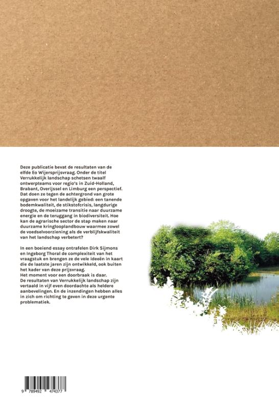 Achterkant van Verrukkelijk landschap