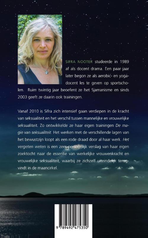 Achterkant van Het vergeten weten