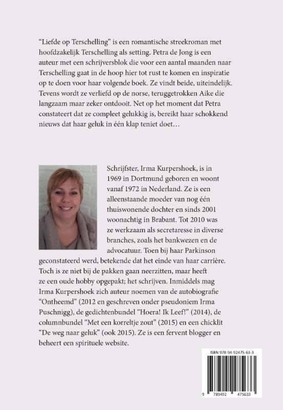 Achterkant van Liefde op Terschelling