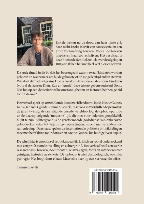 Achterkant van De zuster van mijn moeder
