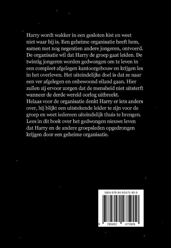 Achterkant van Een gedwongen nieuw leven