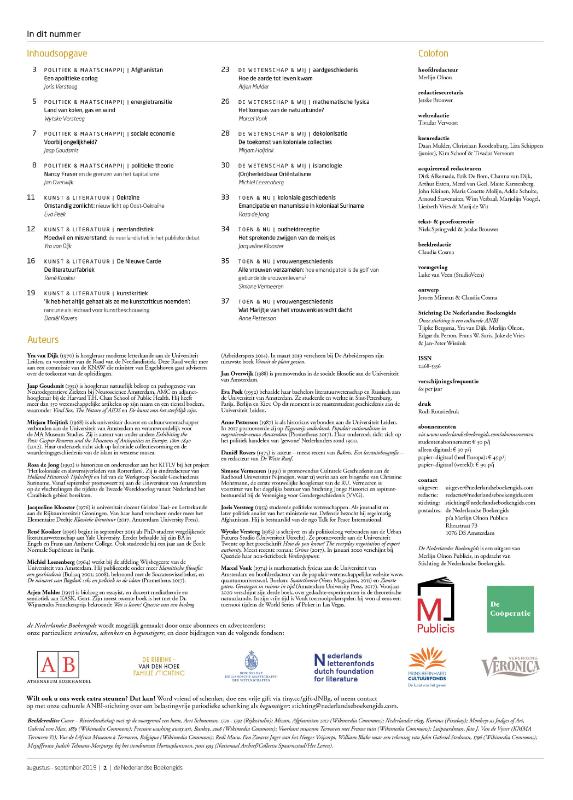 Achterkant van de Nederlandse Boekengids 2019-4
