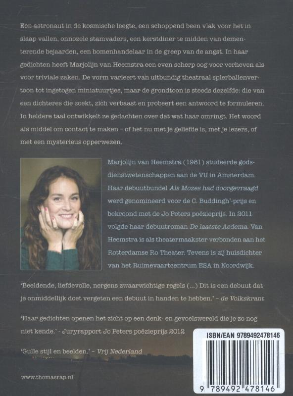 Achterkant van Als Mozes had doorgevraagd