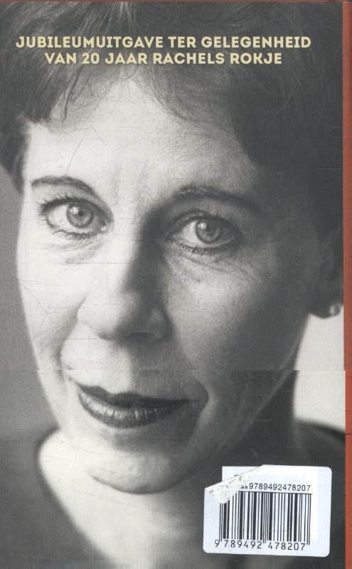 Achterkant van Rachels rokje