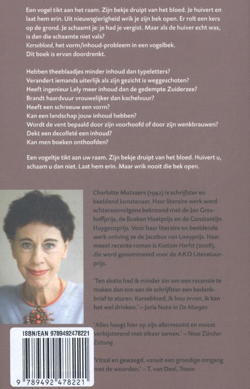 Achterkant van Kersebloed