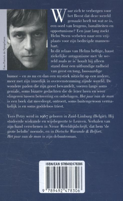 Achterkant van Het jaar van de man
