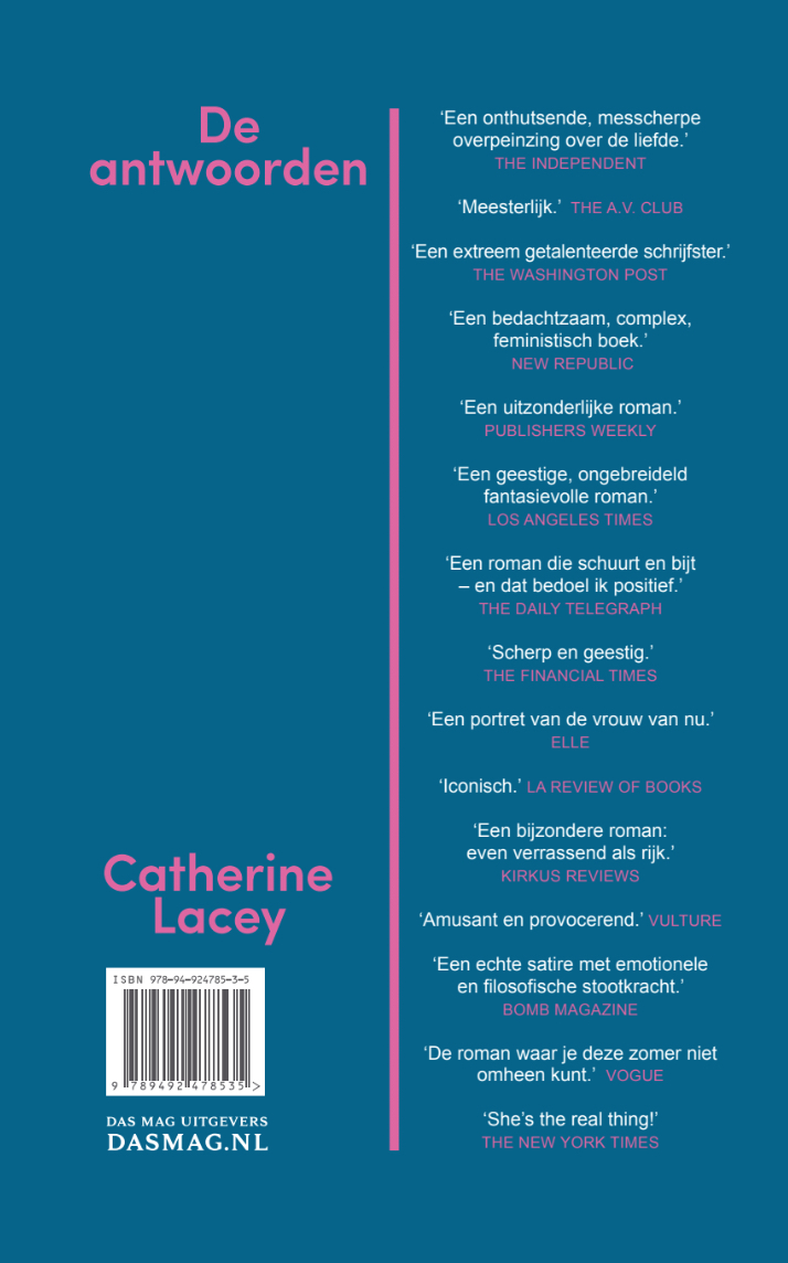Achterkant van De antwoorden