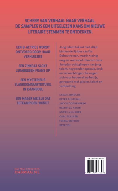 Achterkant van Sampler