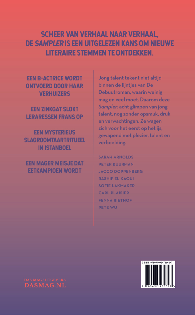 Achterkant van Sampler
