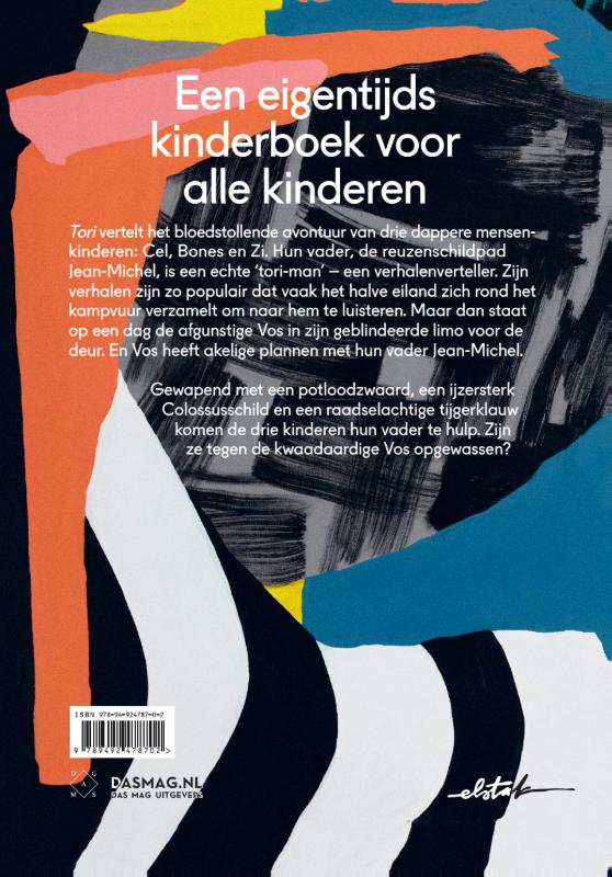 Achterkant van Tori