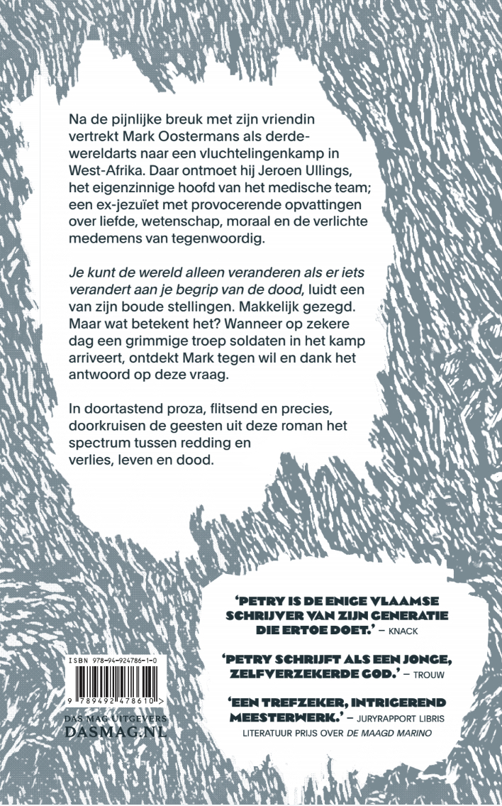 Achterkant van De Geesten