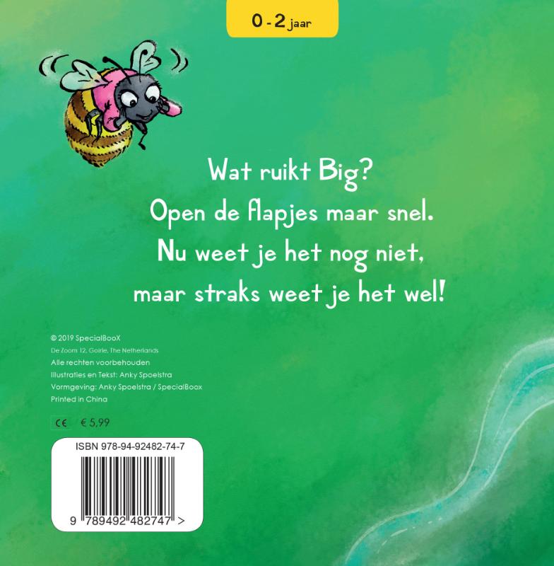 Achterkant van Wat ruikt Big?