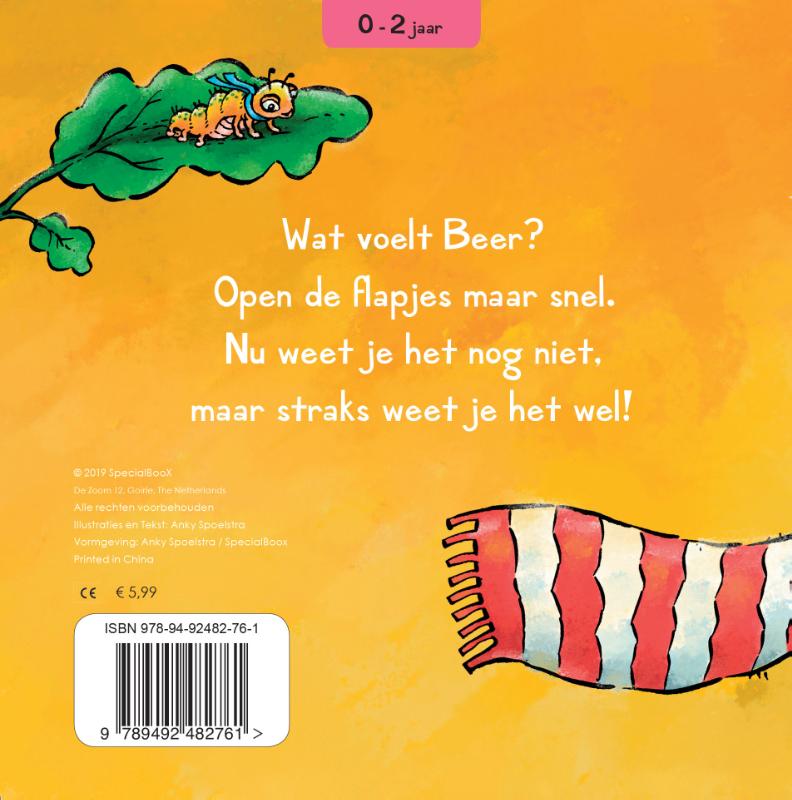 Achterkant van Wat voelt Beer?