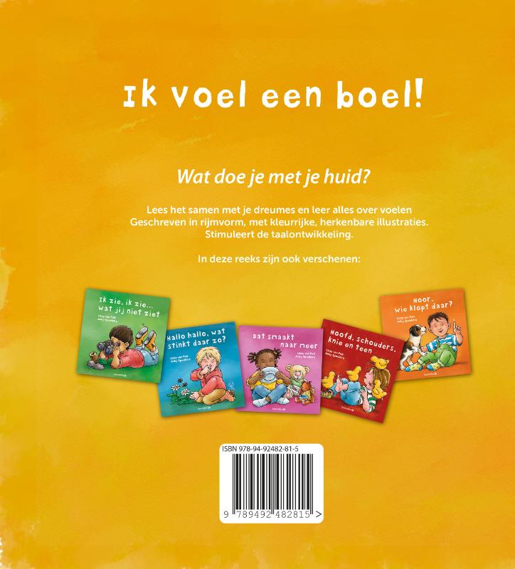 Achterkant van Ik voel een boel!