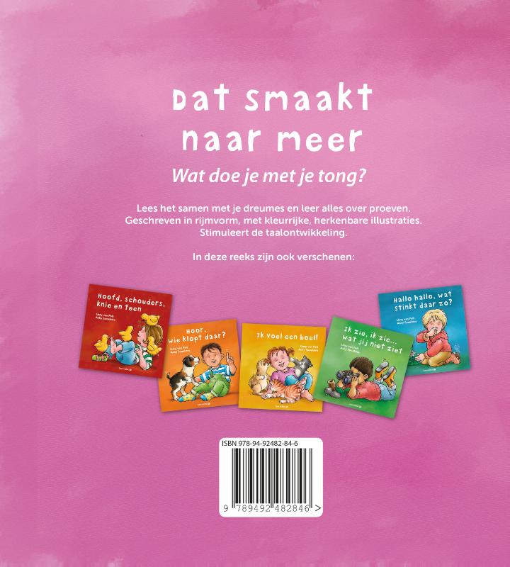 Achterkant van Dat smaakt naar meer!