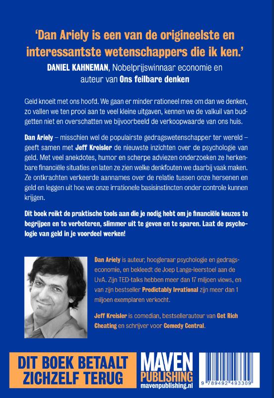 Achterkant van Geld en gedrag