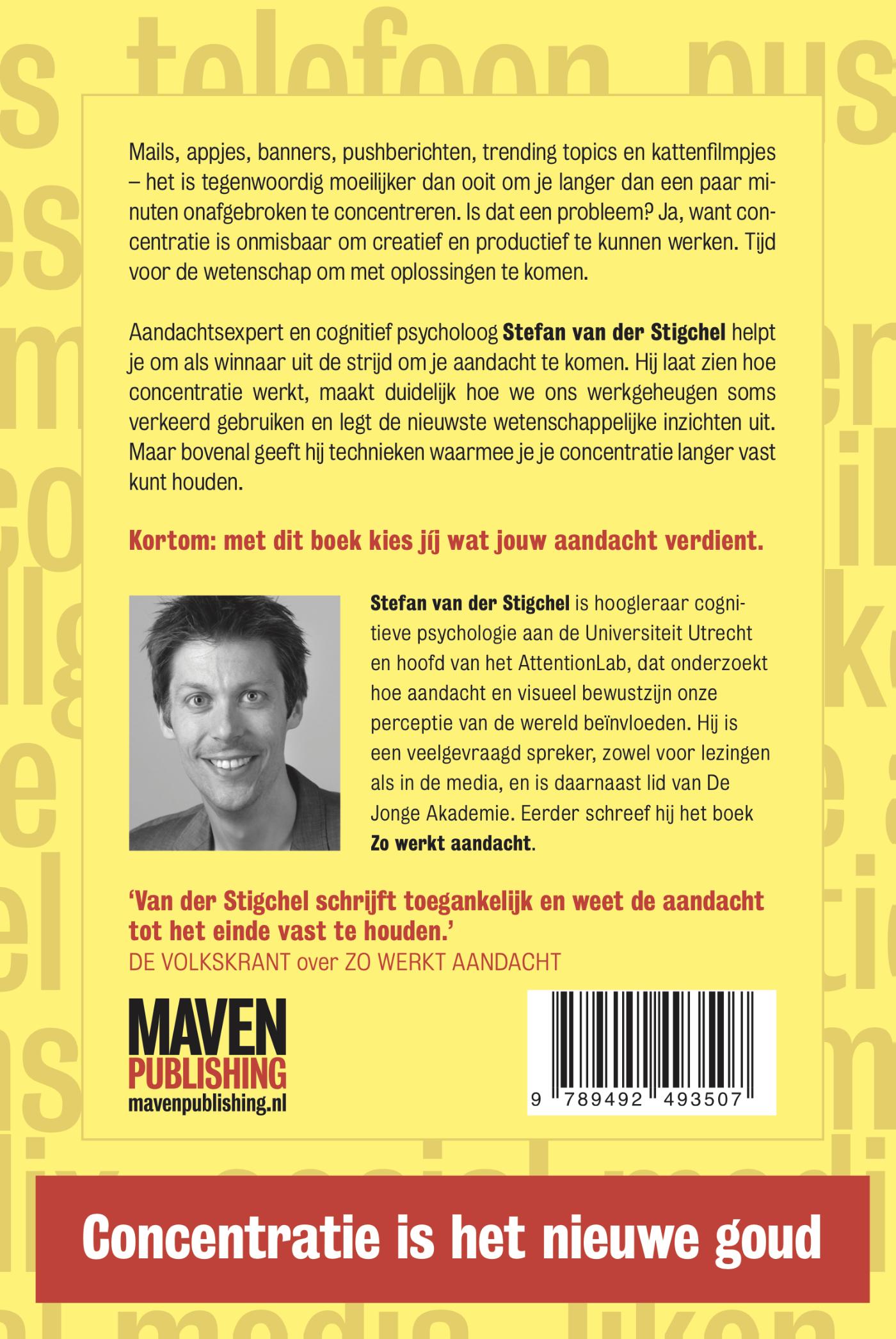 Achterkant van Concentratie