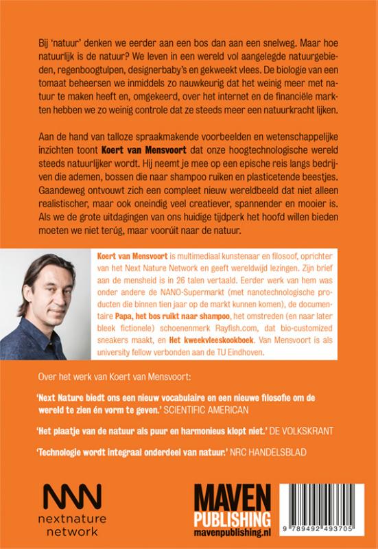 Achterkant van Next Nature
