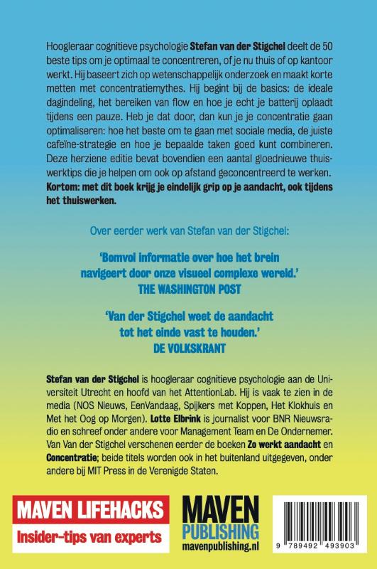 Achterkant van Grip op je aandacht