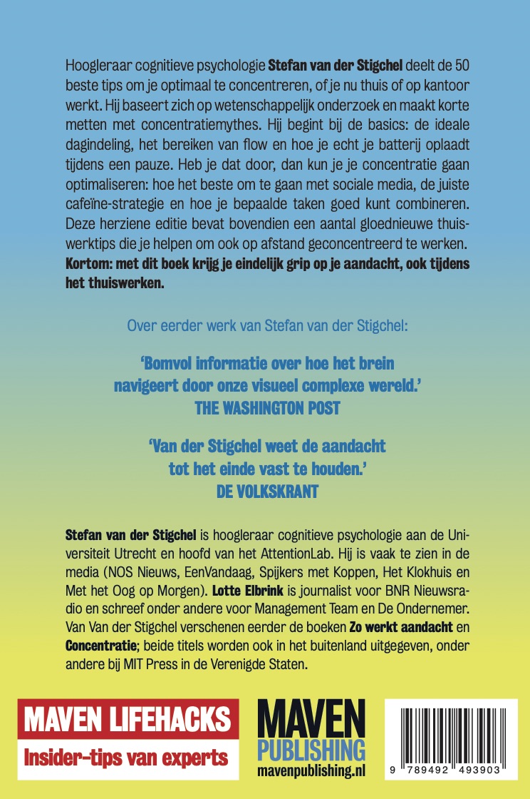 Achterkant van Grip op je aandacht