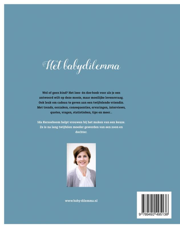 Achterkant van Het babydilemma