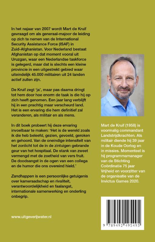 Achterkant van Zandhappen