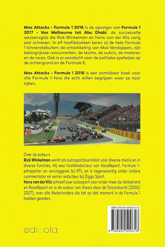 Achterkant van MAX Attacks