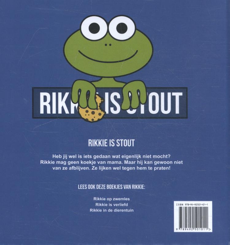 Achterkant van Rikkie is stout