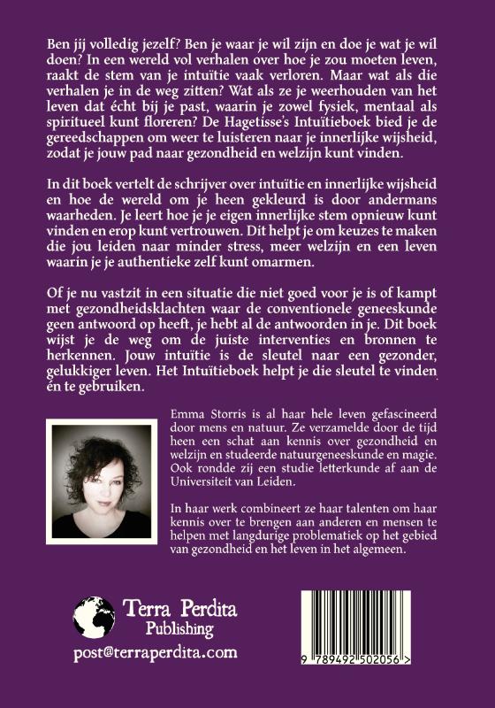Achterkant van De Hagetisse's Intuïtieboek