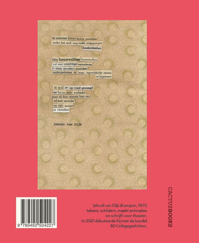 Achterkant van 61 Collagegedichten