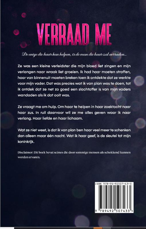 Achterkant van Verraad me