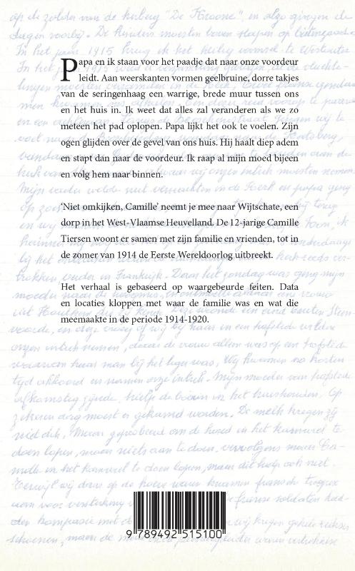 Achterkant van Niet omkijken, Camille