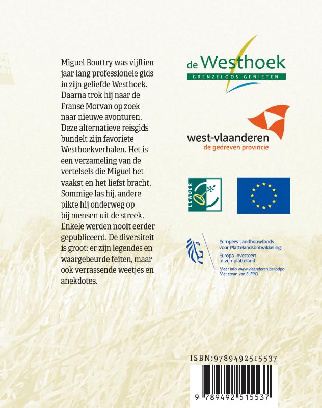 Achterkant van Op verhaal komen in de Westhoek