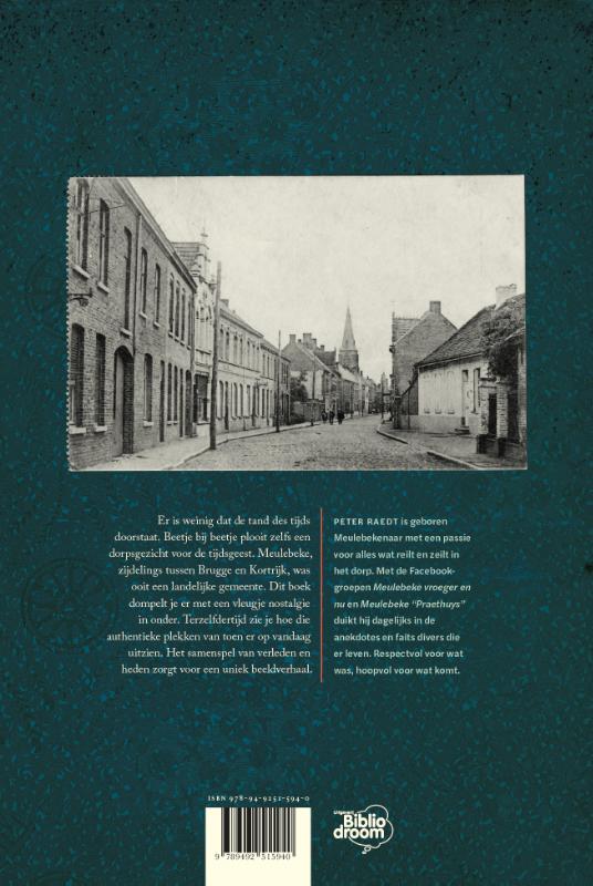 Achterkant van Meulebeke vroeger en nu