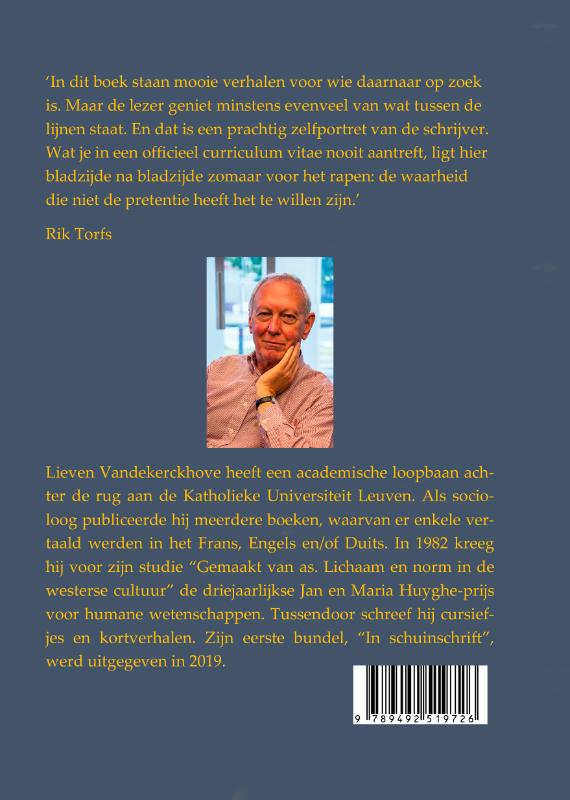 Achterkant van Van A tot Z, of toch bijna
