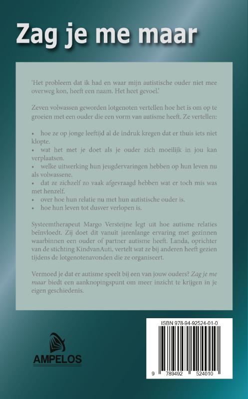 Achterkant van Zag je me maar