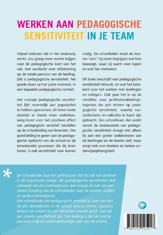 Achterkant van Werken aan pedagogische sensitiviteit in je team