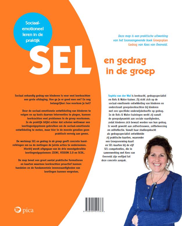 Achterkant van Sel en gedrag in de groep