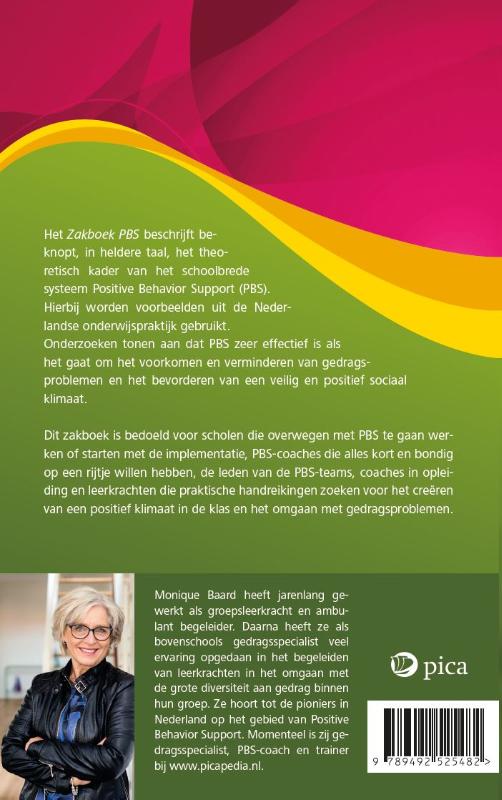 Achterkant van Zakboek PBS