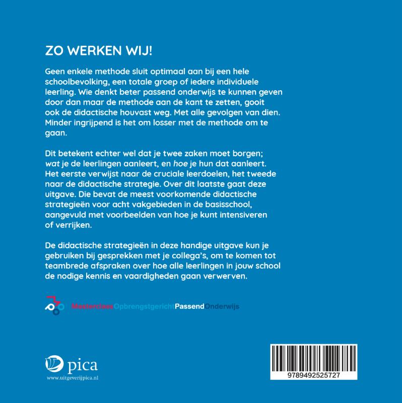 Achterkant van Zo werken wij!