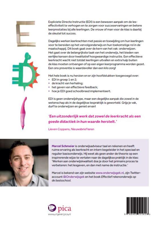 Achterkant van Expliciete directe instructie 2.0