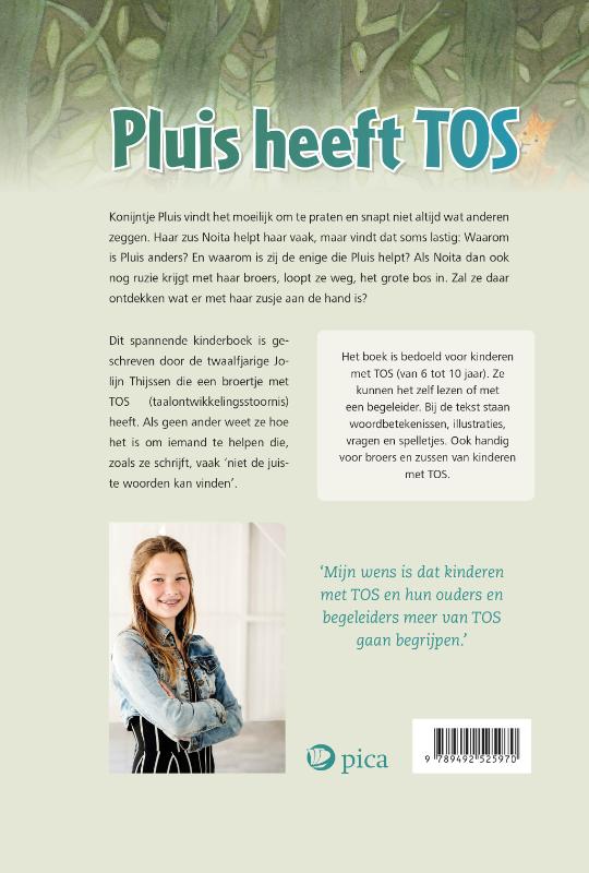 Achterkant van Pluis heeft TOS