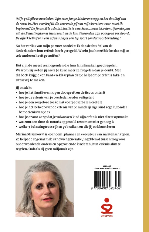 Achterkant van Wat laat ik na?