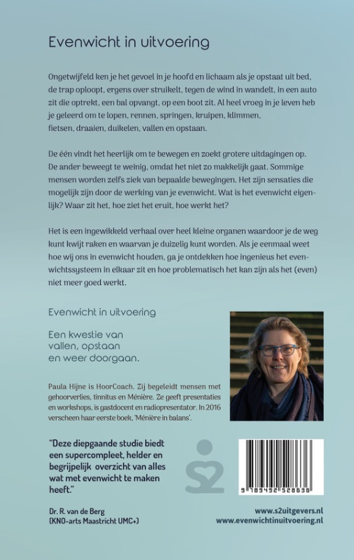 Achterkant van Evenwicht in uitvoering