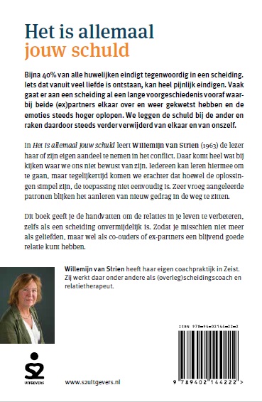 Achterkant van Het is allemaal jouw schuld!