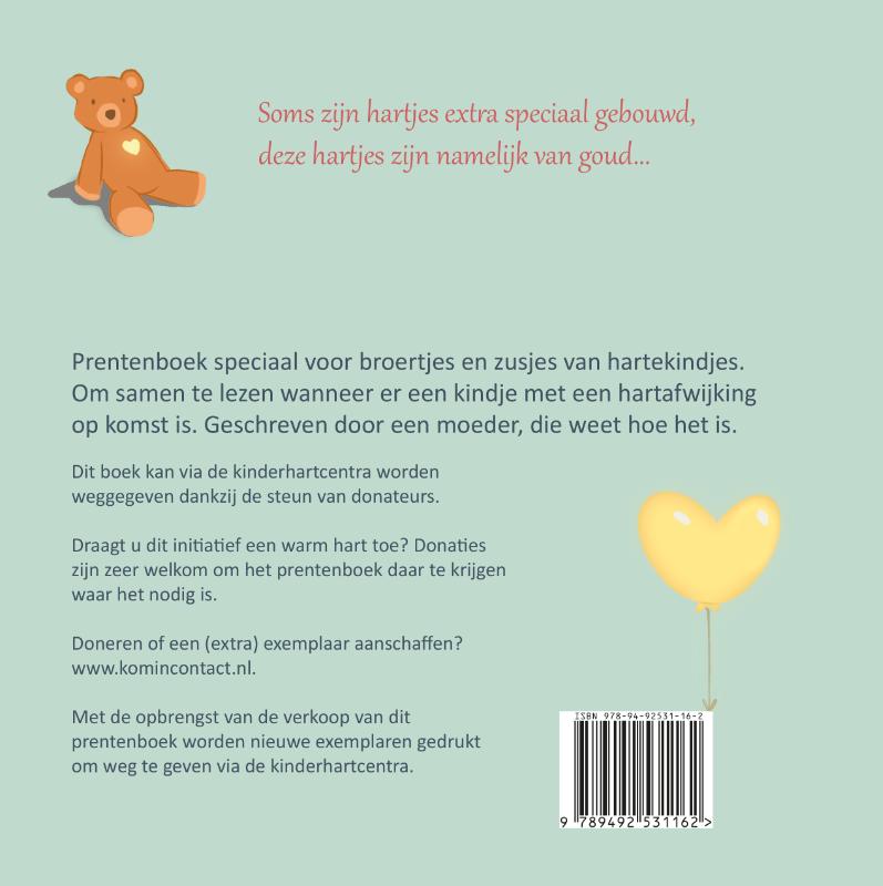 Achterkant van Gouden hartjes