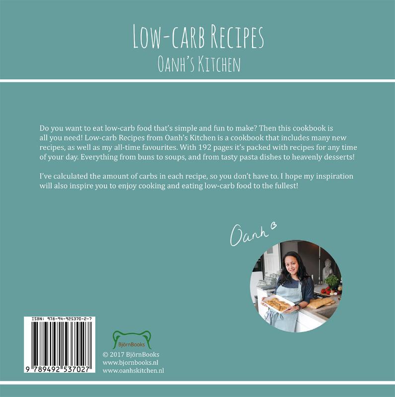 Achterkant van Low-carb Recipes Oanh's kitchen