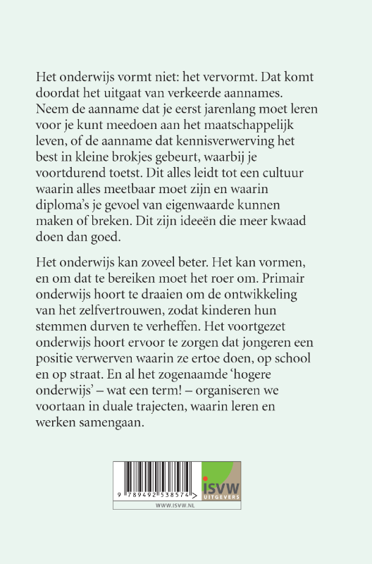 Achterkant van Gevormd of vervormd?
